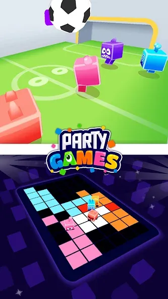 Party Games - 13 Mini Games  [МОД Menu] Screenshot 1