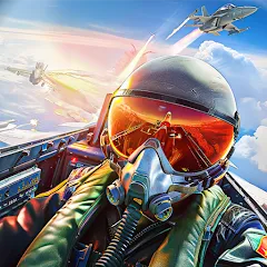 Взломанная Jet Fighter: Sky Combat 3D (Джет Файтер)  [МОД Unlimited Money] - полная версия apk на Андроид