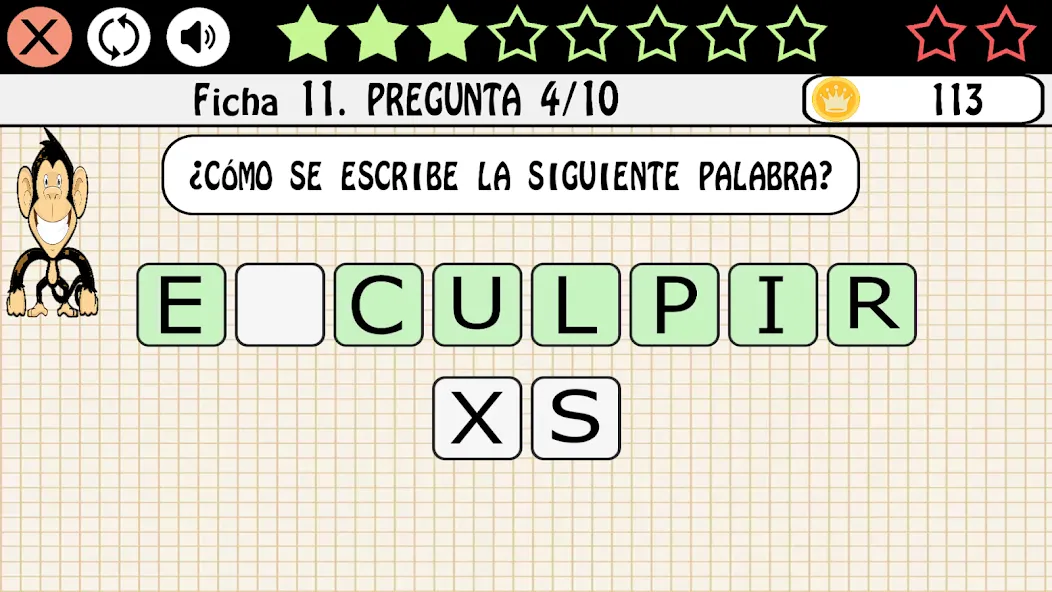 El gran juego de Ortografía  [МОД Много монет] Screenshot 4