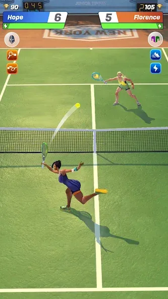 Tennis Clash: Multiplayer Game (Теннис Клаш)  [МОД Unlocked] Screenshot 3