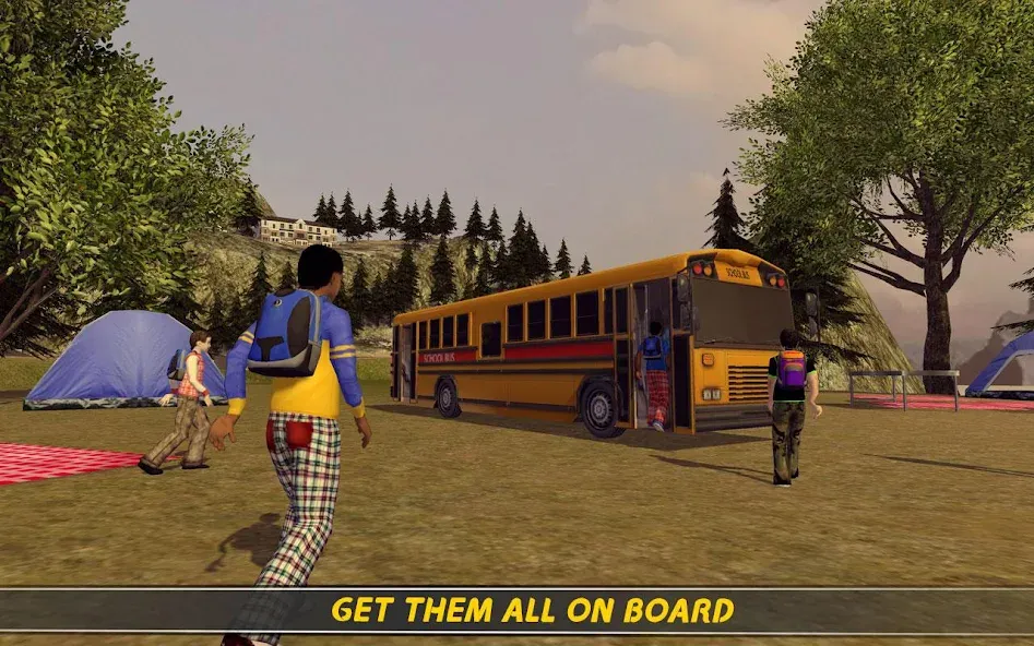 School Bus 16  [МОД Mega Pack] Screenshot 3