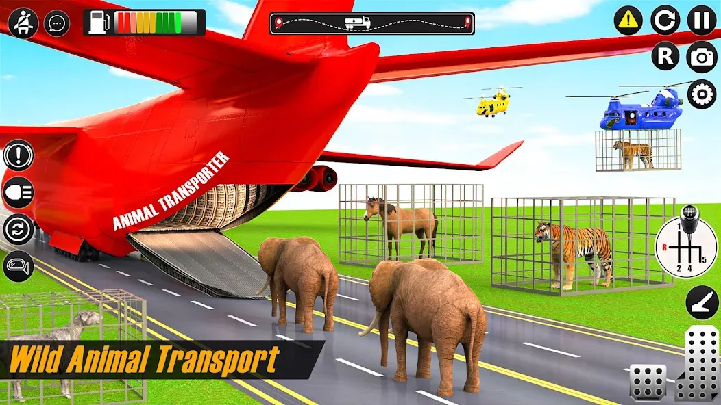 Animal Transport Driving Games (Домашний перевоз игры)  [МОД Бесконечные монеты] Screenshot 3