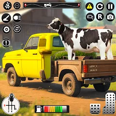 Скачать взлом Animal Transport Driving Games (Домашний перевоз игры)  [МОД Бесконечные монеты] - полная версия apk на Андроид