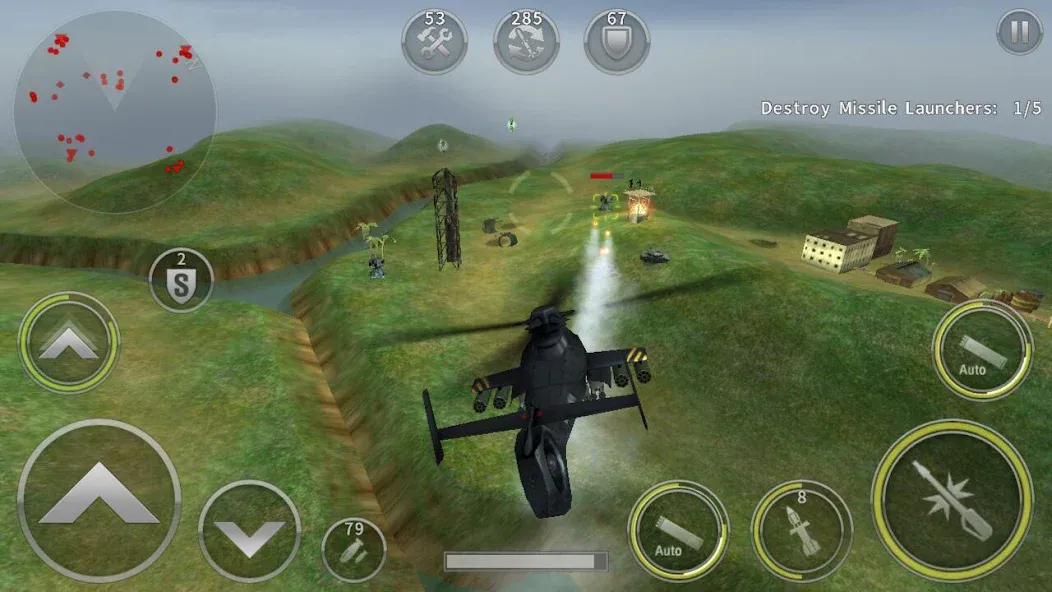 GUNSHIP BATTLE: Helicopter 3D  [МОД Menu] Screenshot 2