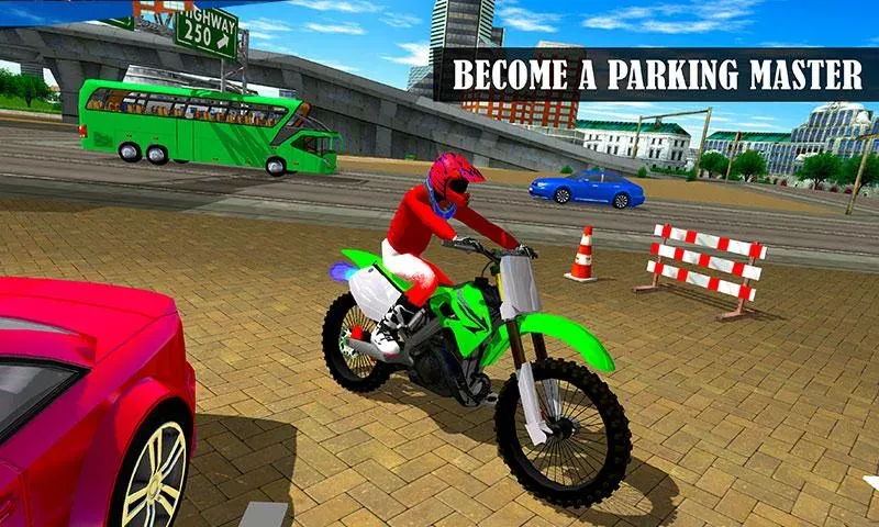 Bike Parking Moto Driving Game (Ларонг Парадахан нг Бисиклета)  [МОД Бесконечные монеты] Screenshot 4