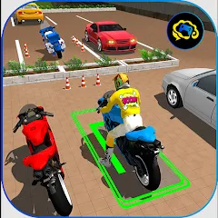 Скачать взлом Bike Parking Moto Driving Game (Ларонг Парадахан нг Бисиклета)  [МОД Бесконечные монеты] - последняя версия apk на Андроид