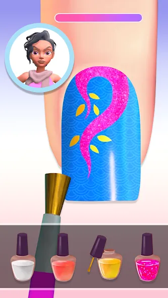 Nail Salon 3D  [МОД Все открыто] Screenshot 5