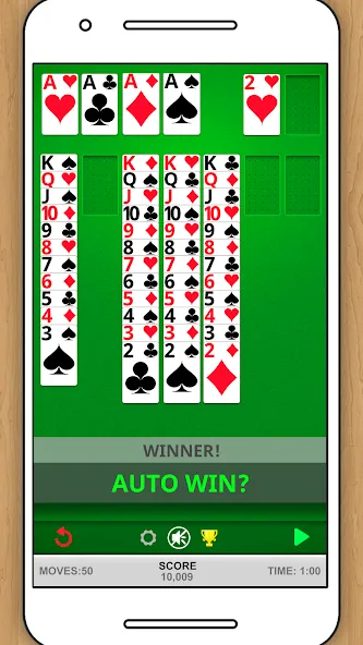 SOLITAIRE CLASSIC CARD GAME  [МОД Menu] Screenshot 3