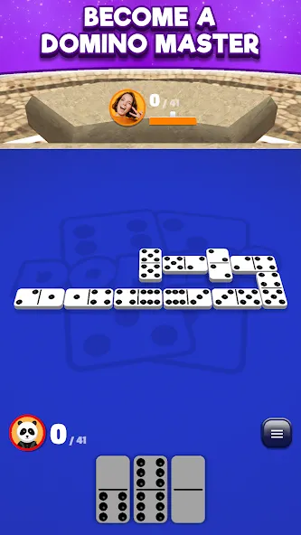 Domino Club: 1v1 Online Game (Домино Клуб)  [МОД Бесконечные деньги] Screenshot 5