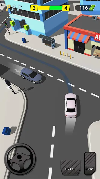 Pick Me Up 3D: Taxi Game (Пик Ми Ап 3Д)  [МОД Бесконечные монеты] Screenshot 3