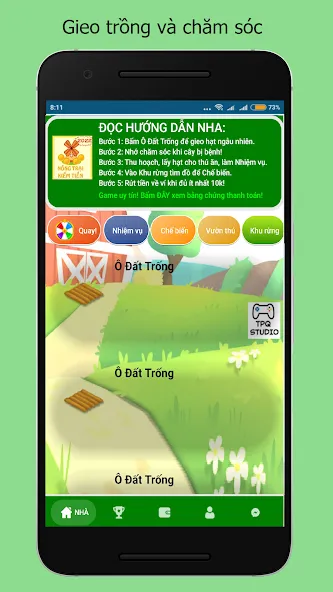 Nông Trại Kiếm Tiền Uy TínNhất  [МОД Все открыто] Screenshot 2