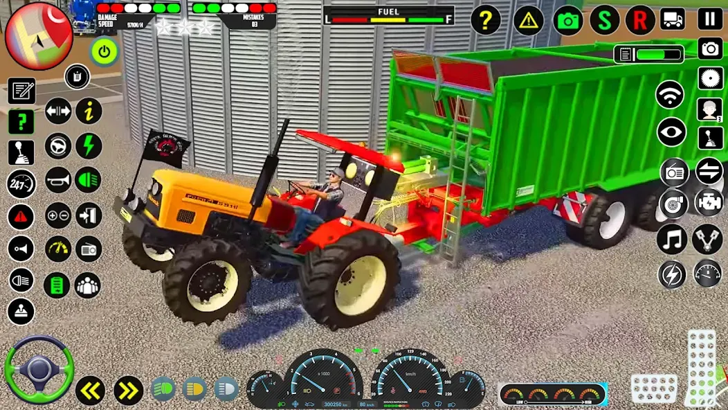 Tractor Farming Games 2023  [МОД Бесконечные монеты] Screenshot 4