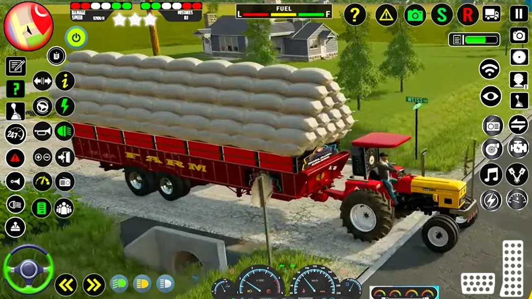 Tractor Farming Games 2023  [МОД Бесконечные монеты] Screenshot 5