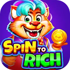 Взломанная Spin To Rich - Vegas Slots (Спин Ту Рич)  [МОД Unlocked] - стабильная версия apk на Андроид