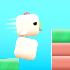 Скачать взлом Square Bird - Flappy Chicken (Сквер Брд)  [МОД Menu] - стабильная версия apk на Андроид