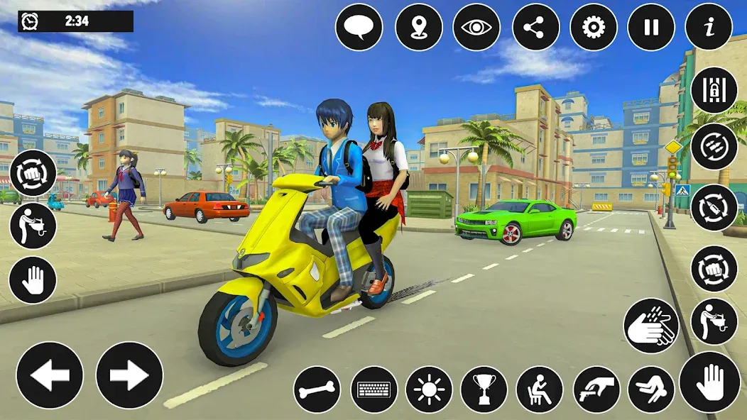 High School Boy Virtual Life  [МОД Mega Pack] Screenshot 2