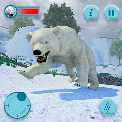 Скачать взлом Polar Bear Family Survival  [МОД Menu] - стабильная версия apk на Андроид