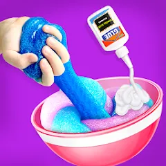 Скачать взлом Make Fluffy Slime Maker Game  [МОД Mega Pack] - стабильная версия apk на Андроид