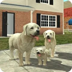 Скачать взломанную Dog Sim Online: Raise a Family  [МОД Много монет] - полная версия apk на Андроид