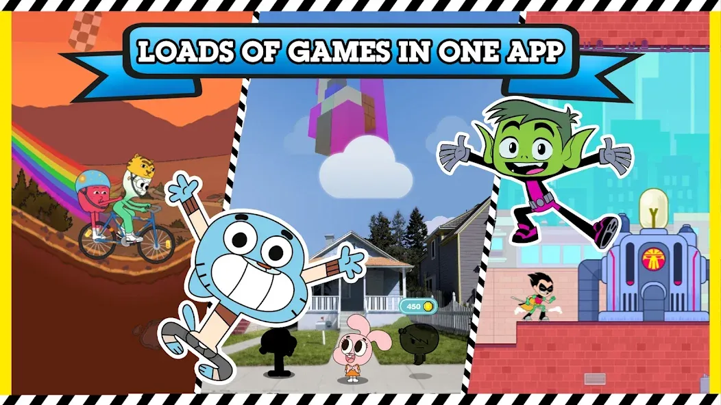 Cartoon Network GameBox (Картун Нетворк ГеймБокс)  [МОД Бесконечные монеты] Screenshot 2