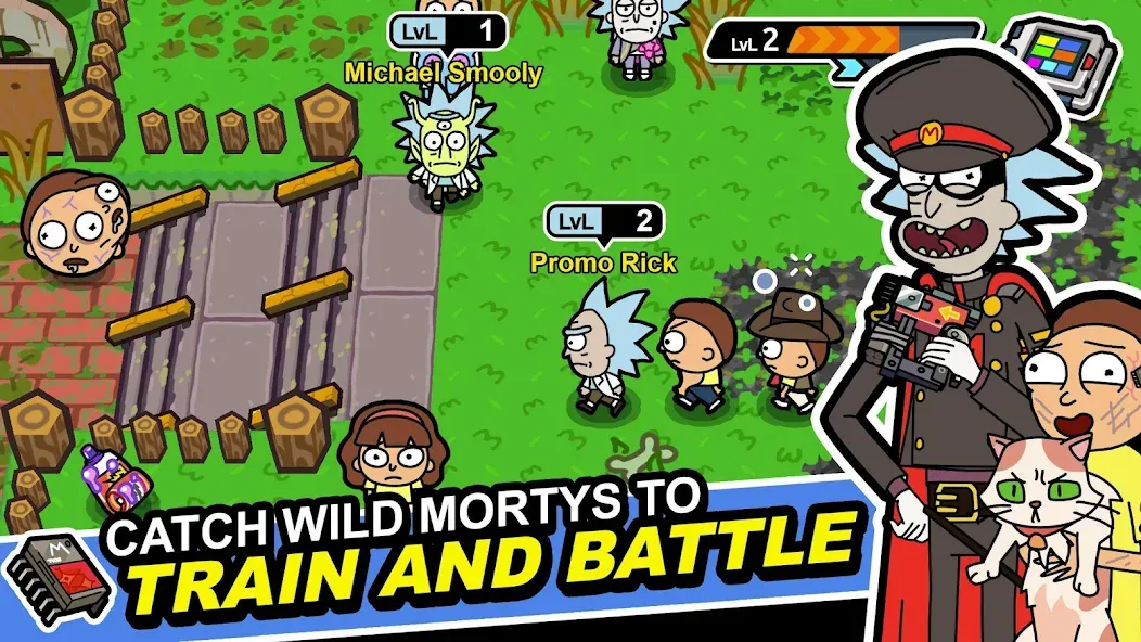 Rick and Morty: Pocket Mortys (Покет Мортис)  [МОД Бесконечные деньги] Screenshot 1