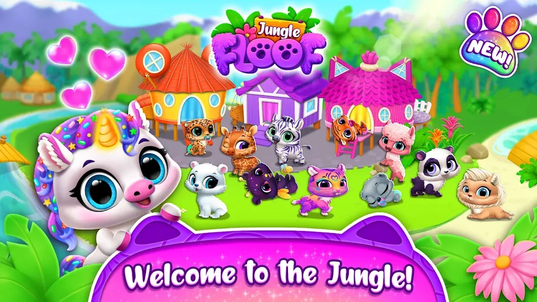 Jungle Floof - Island Pet Care (Джангл Флооф)  [МОД Unlimited Money] Screenshot 4