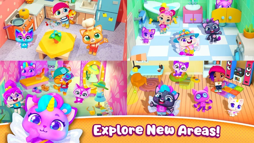 Pocket Town - Animal World  [МОД Menu] Screenshot 5