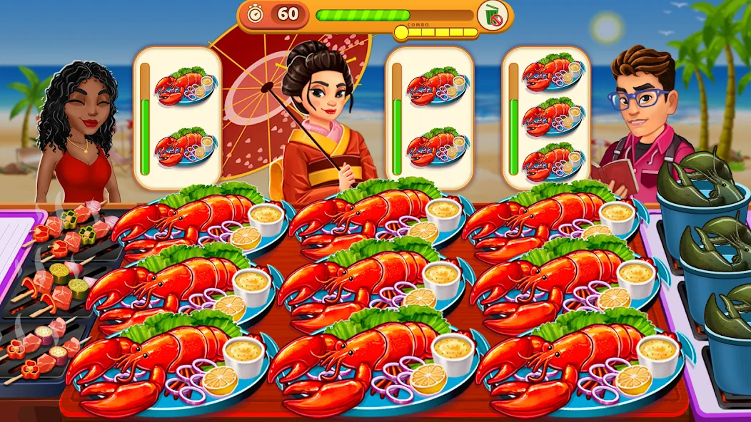 Cooking Max: Restaurant Games (Кукинг Макс)  [МОД Много денег] Screenshot 2