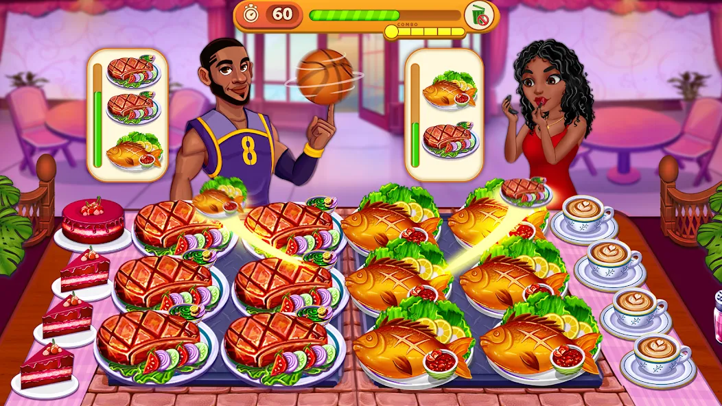 Cooking Max: Restaurant Games (Кукинг Макс)  [МОД Много денег] Screenshot 5