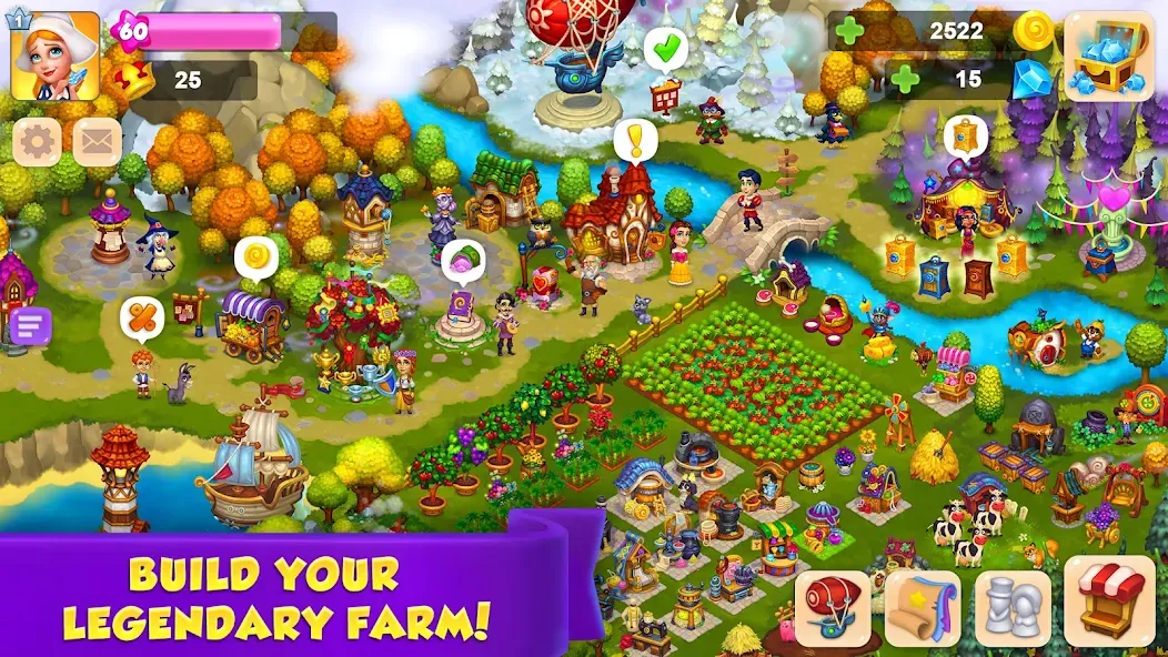 Royal Farm (Ройал Фарм)  [МОД Бесконечные монеты] Screenshot 1