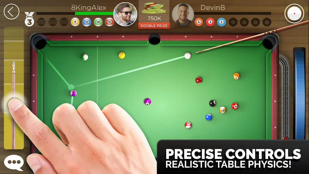 Kings of Pool - Online 8 Ball (Кингс оф Пул)  [МОД Unlimited Money] Screenshot 2