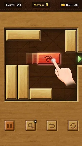 Unblock Red Wood  [МОД Бесконечные деньги] Screenshot 1