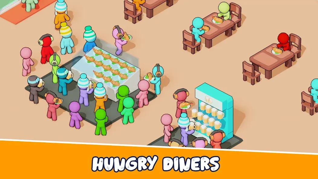 Kitchen Fever: Food Tycoon (Китчен Фивер)  [МОД Unlocked] Screenshot 2