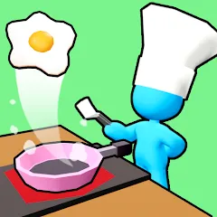 Взломанная Kitchen Fever: Food Tycoon (Китчен Фивер)  [МОД Unlocked] - последняя версия apk на Андроид