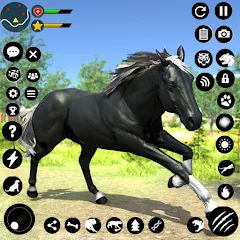 Скачать взломанную Virtual Horse Family Simulator  [МОД Mega Pack] - последняя версия apk на Андроид