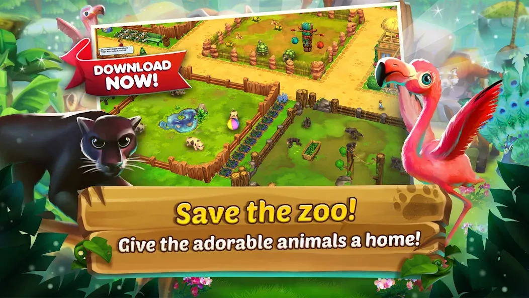 Zoo 2: Animal Park (Зу 2)  [МОД Mega Pack] Screenshot 1