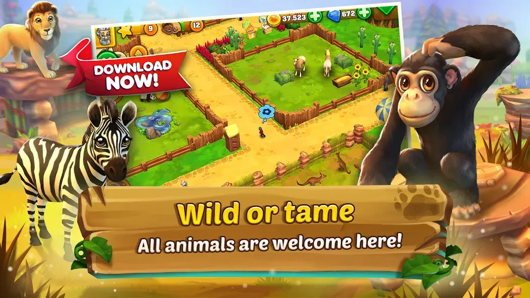 Zoo 2: Animal Park (Зу 2)  [МОД Mega Pack] Screenshot 3