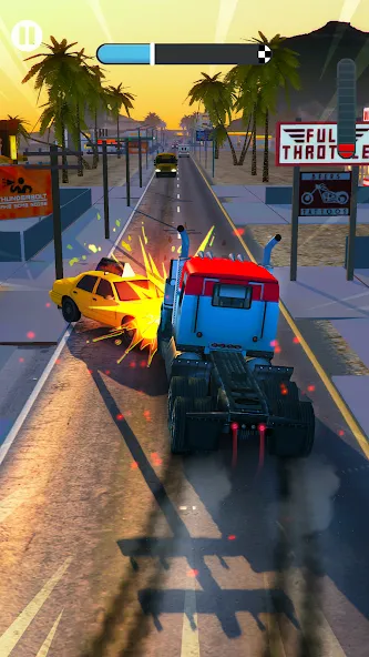 Rush Hour 3D: Car Game (Раш Час 3D)  [МОД Много монет] Screenshot 1