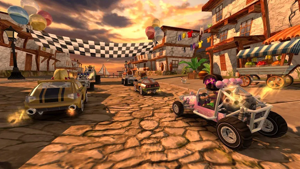 Beach Buggy Racing (Бич Багги Рейсинг)  [МОД Все открыто] Screenshot 1