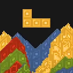 Взломанная Setris Sand Block Puzzle (Сетрис Сэнд Блок Пазл)  [МОД Menu] - полная версия apk на Андроид