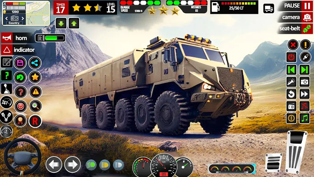 Army Truck Transport Game 2023  [МОД Много монет] Screenshot 2