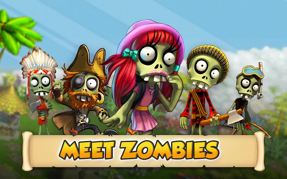 Zombie Castaways  [МОД Unlimited Money] Screenshot 5