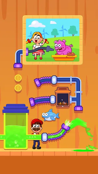 Flow Legends: Pipe Games (Флоу Легенды)  [МОД Много денег] Screenshot 3