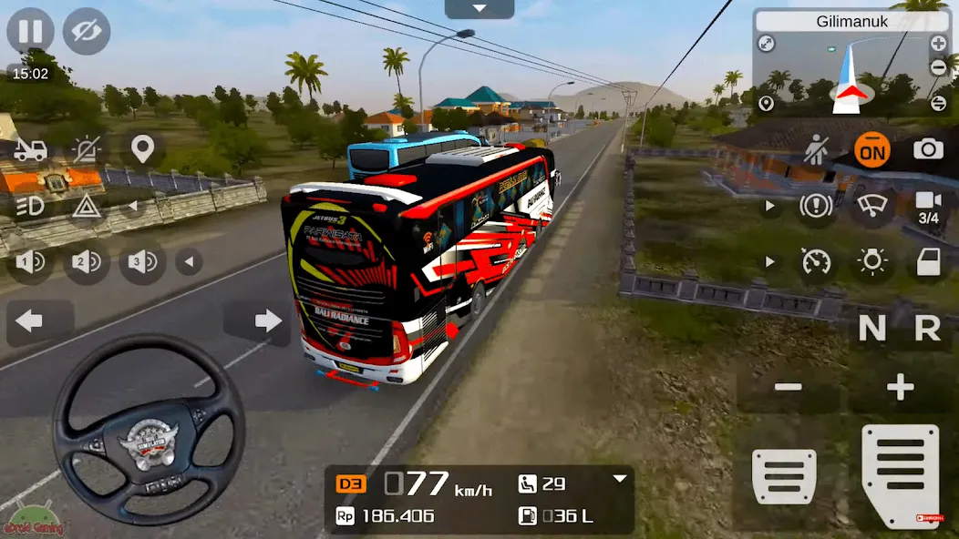 Coach Tourist Bus City Driving  [МОД Бесконечные монеты] Screenshot 1