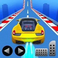 Взлом Ramp Car Stunt Challenge (Рамп Кар Стант Челлендж)  [МОД Все открыто] - последняя версия apk на Андроид