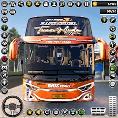 Скачать взломанную Euro Bus Simulator - Bus Games  [МОД Unlimited Money] - стабильная версия apk на Андроид