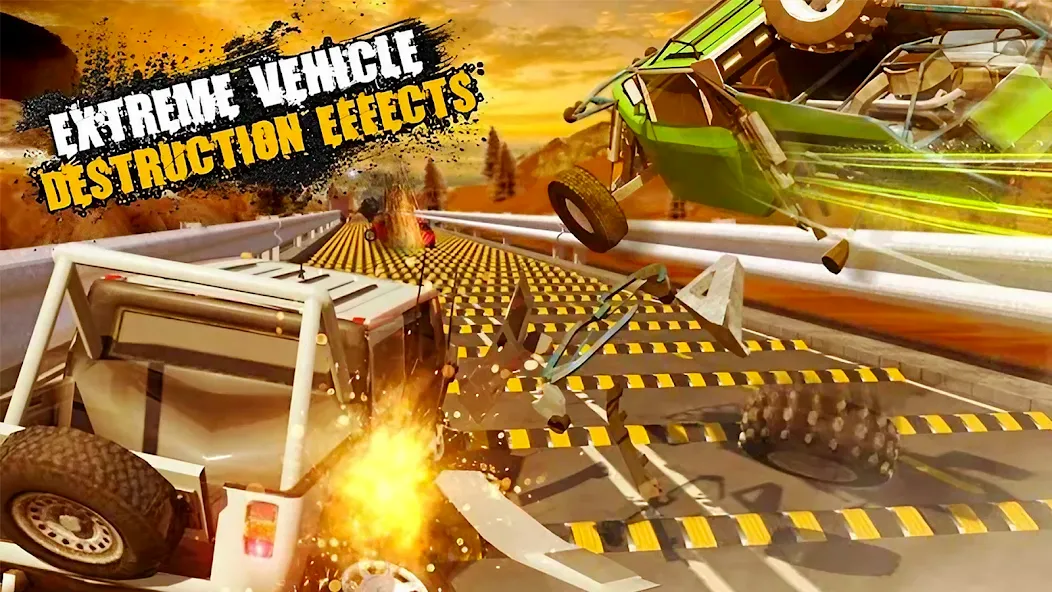 Car Crash Speed Bump Car Games  [МОД Unlocked] Screenshot 2