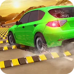 Взлом Car Crash Speed Bump Car Games  [МОД Unlocked] - последняя версия apk на Андроид