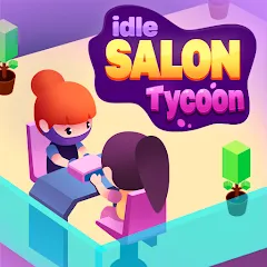 Взломанная Idle Beauty Salon Tycoon (Айдл Бьюти Салон Тайкун)  [МОД Unlimited Money] - полная версия apk на Андроид