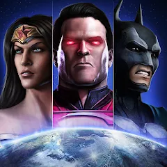 Скачать взломанную Injustice: Gods Among Us (Инжастис)  [МОД Unlocked] - полная версия apk на Андроид